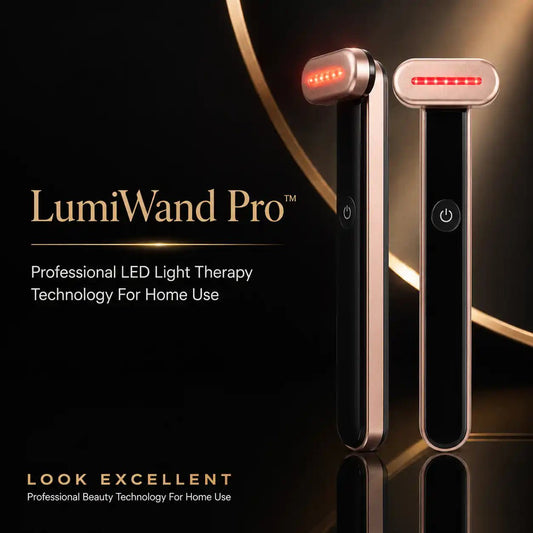 LumiWand Pro™ — 7-Color LED Microcurrent Facial Wand - LookExcellent