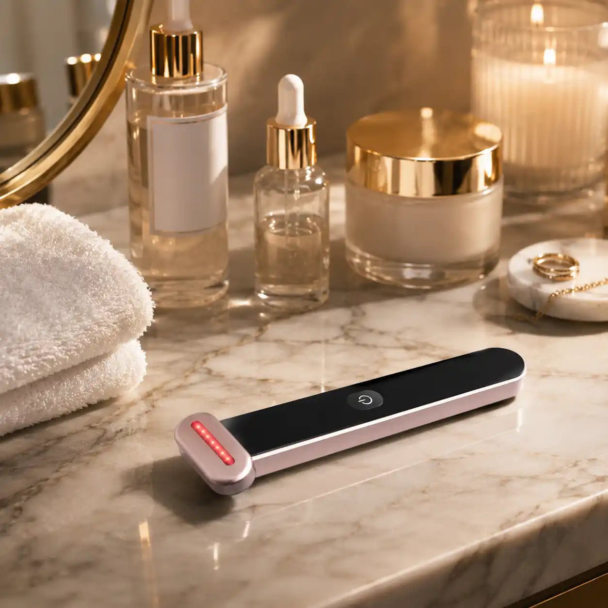 LumiWand Pro™ — 7-Color LED Microcurrent Facial Wand - LookExcellent