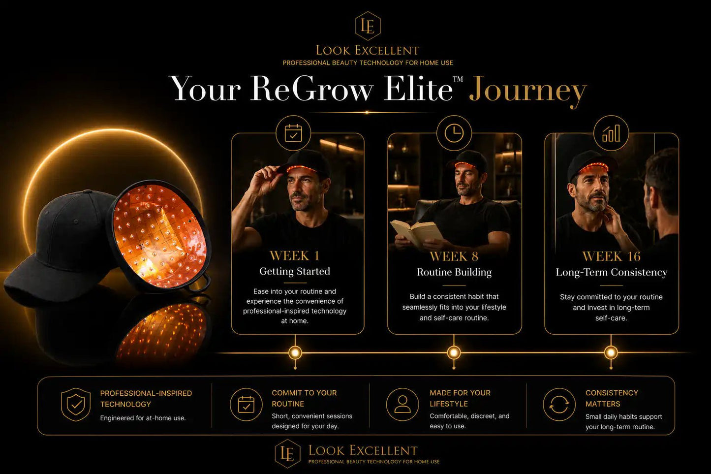 ReGrow Elite laser hair restoration helmet for at-home hair wellness routines
