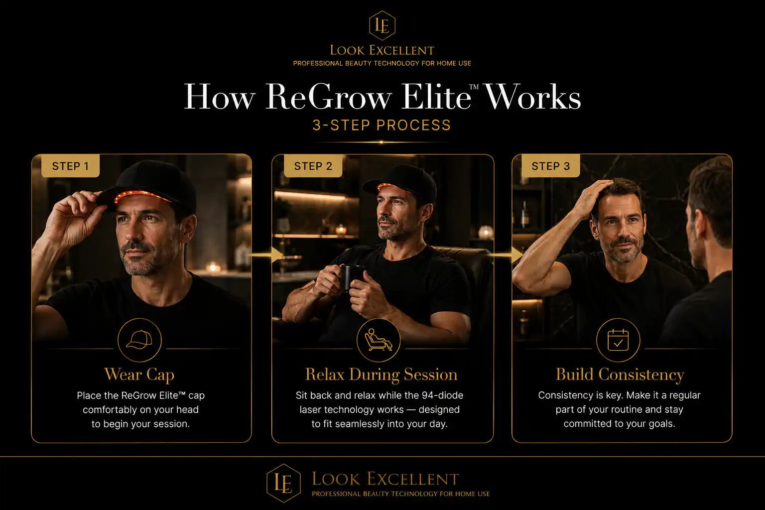 ReGrow Elite laser hair restoration helmet for at-home hair wellness routines